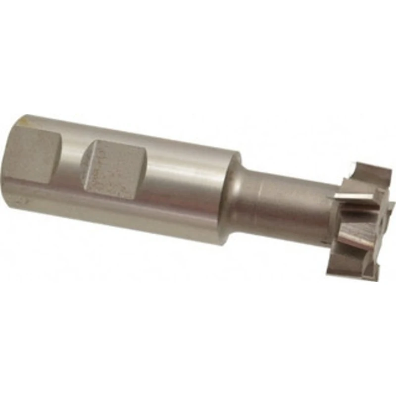 KEO 1-1/4 Diam, 31/64 Wide, High Speed Steel T-Slot Cutter 21/32 Neck Diam, 1-9/64 Neck Length, 1 Shank Diam, 3-15/16...