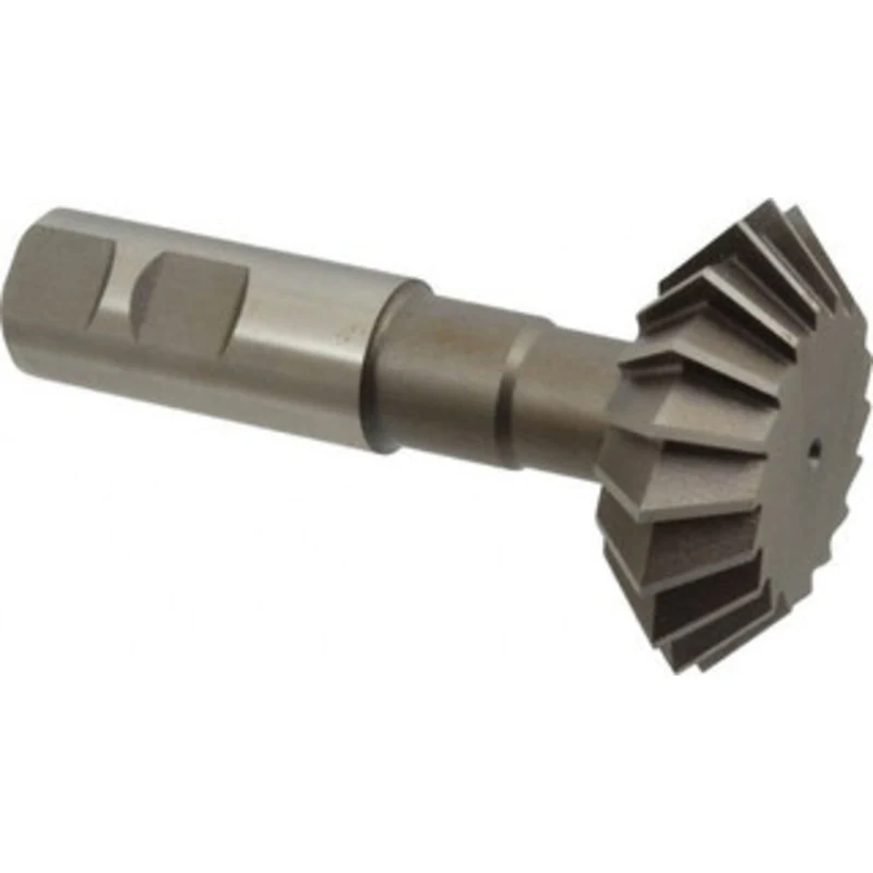 KEO 2-1/4 2-1/4 Cut Diam, 3/4 Cut Width, 7/8 Shank, High Speed Steel Double-Angle Cutter Uncoated, 18 Teeth, 4-5/32 O...