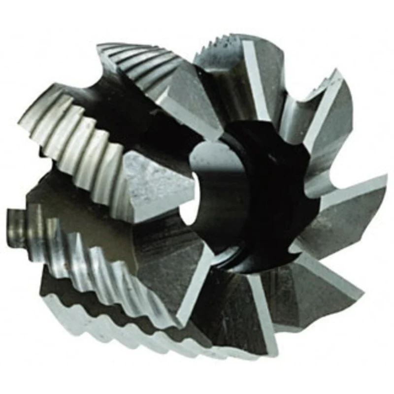KEO 4 10-Flute Cobalt Rougher Shell End Mill Uncoated, 1-1/2 Arbor Hole, 2-1/4 LOC, Right Hand Cut, Right Hand Spiral...