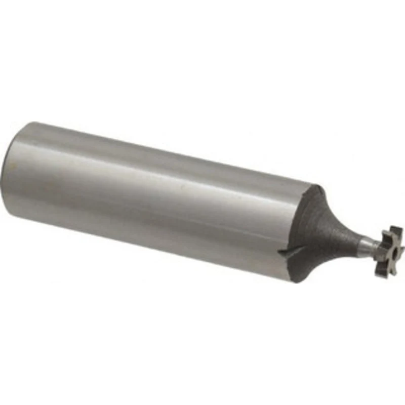 KEO ANSI 202 (Old Std # 201) 1/4 Cut Diam, 1/16 Cut Width, 1/2 Shank, Staggered-Tooth Woodruff Keyseat Cutter High Sp...