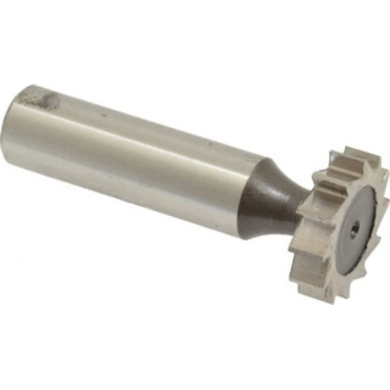 KEO ANSI 707 (Old Std # 12) 7/8 Cut Diam, 7/32 Cut Width, 1/2 Shank, Straight-Tooth Woodruff Keyseat Cutter High Spee...