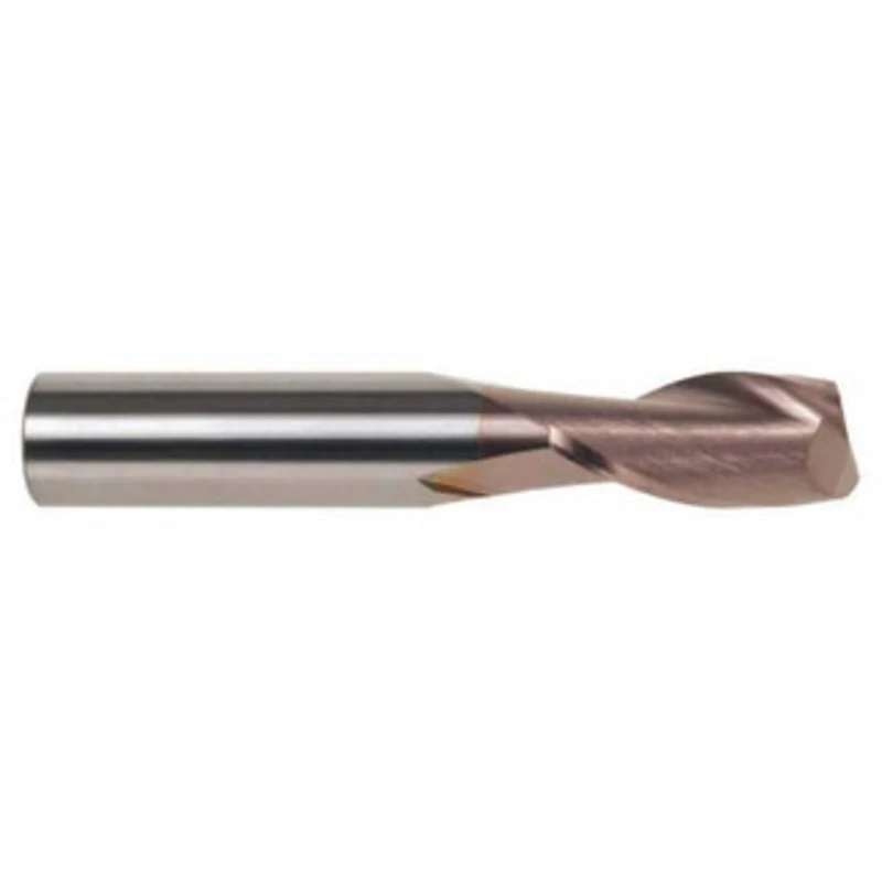 KYOCERA SGS 1, 1-1/2 LOC, 1 Shank Diam, 4 OAL, 2 Flute, Solid Carbide Square End Mill Single End, TiCN Finish, Spiral...