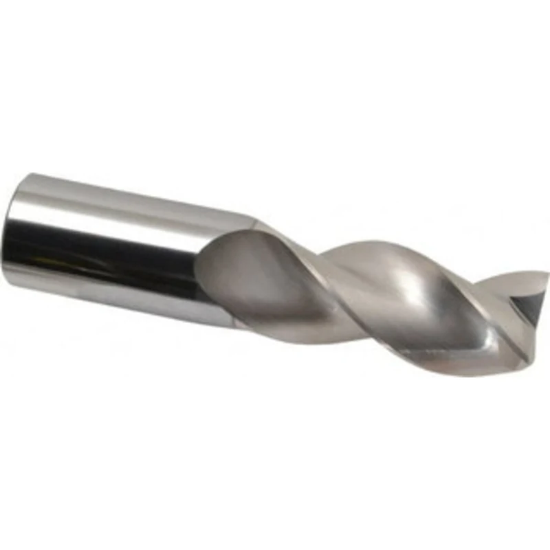 KYOCERA SGS 1, 2 LOC, 1 Shank Diam, 4-1/2 OAL, 3 Flute, Solid Carbide Square End Mill Single End, TiB2 Finish, Spiral...