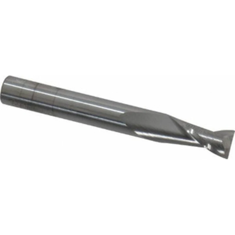 KYOCERA SGS 1/4, 1/2 LOC, 1/4 Shank Diam, 2 OAL, 2 Flute, Solid Carbide Square End Mill Single End, Uncoated, Spiral ...