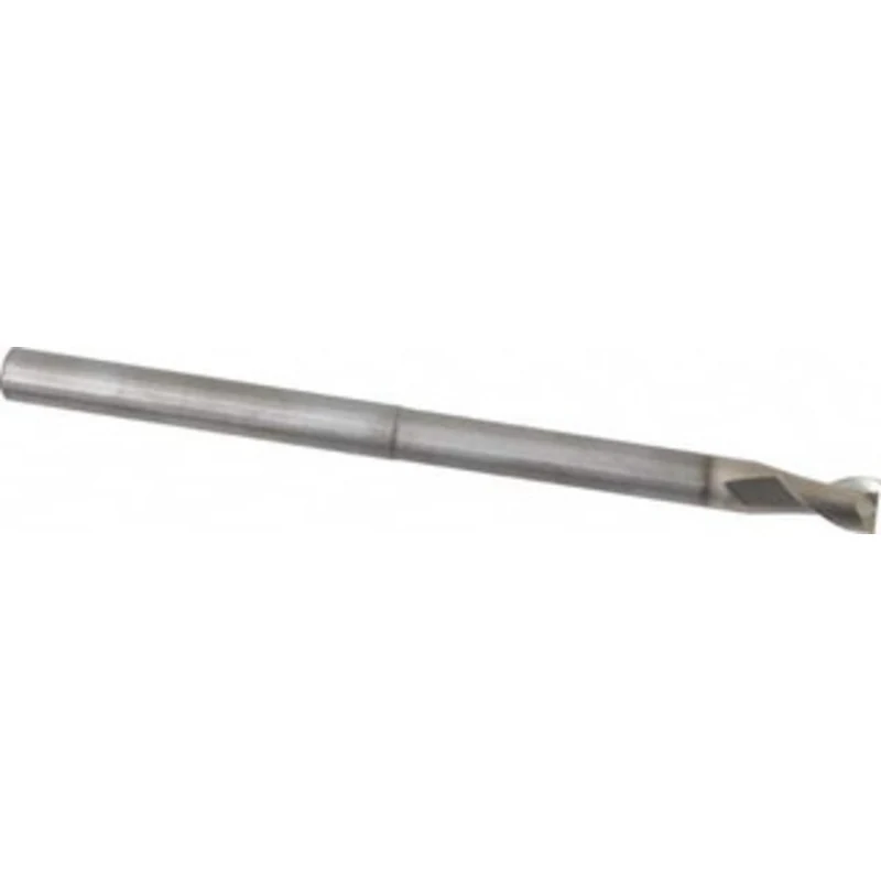 KYOCERA SGS 1/4, 3/8 LOC, 1/4 Shank Diam, 4 OAL, 2 Flute, Solid Carbide Square End Mill Single End, TiB2 Finish, Spir...