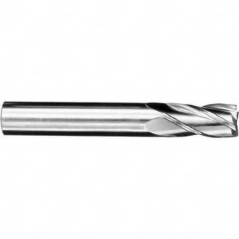 KYOCERA SGS 2.5mm, 9.5mm LOC, 3mm Shank Diam, 38mm OAL, 4 Flute, Solid Carbide Square End Mill Single End, TiCN Finis...