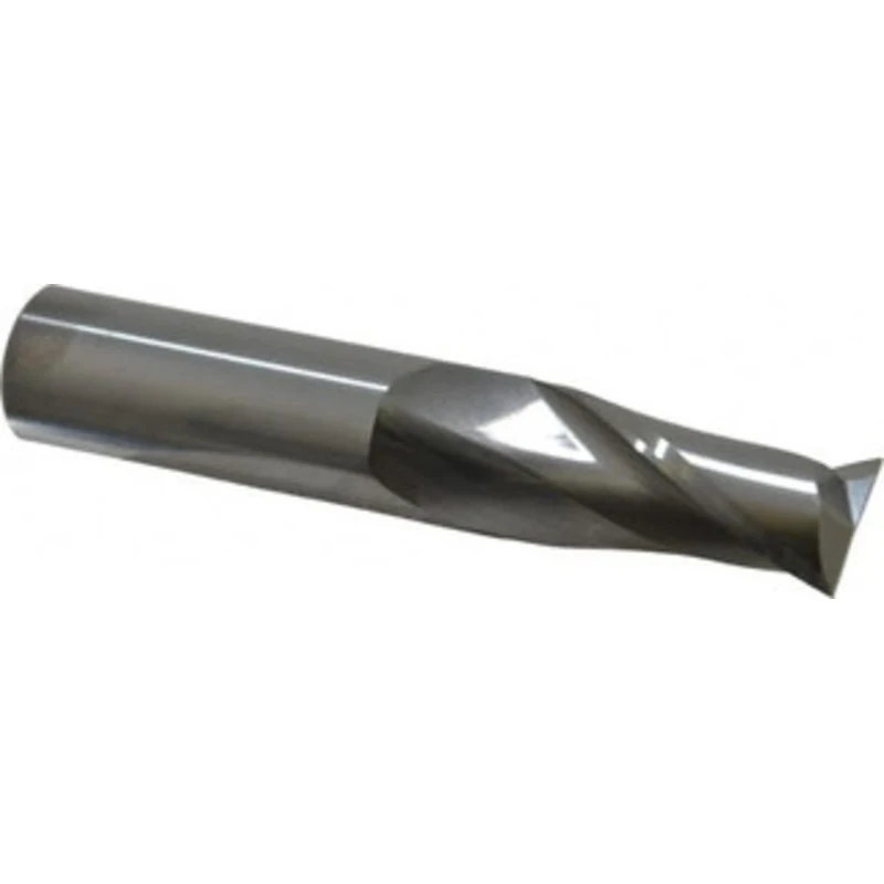 KYOCERA SGS 3/4, 1-1/2 LOC, 3/4 Shank Diam, 4 OAL, 2 Flute, Solid Carbide Square End Mill Single End, Uncoated, Spira...