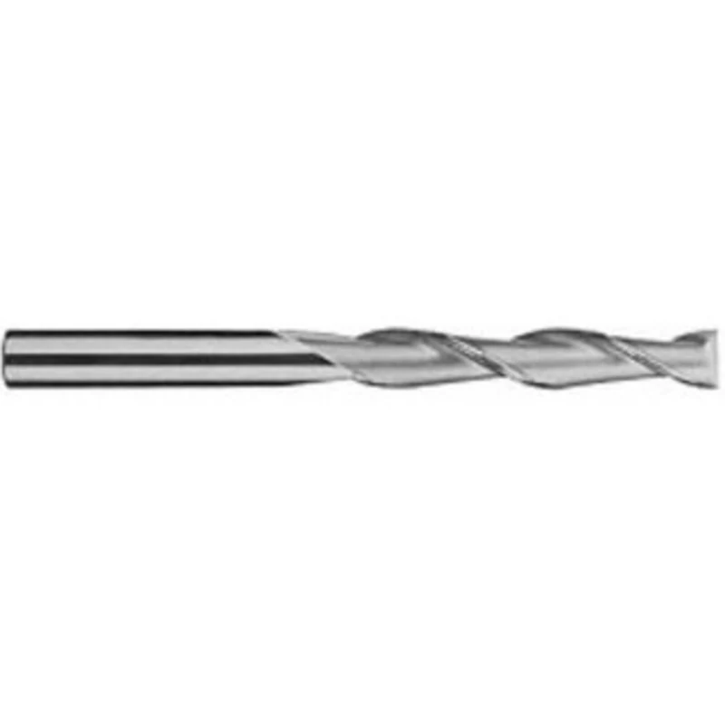 KYOCERA SGS 5/16, 1-5/8 LOC, 5/16 Shank Diam, 4 OAL, 2 Flute, Solid Carbide Square End Mill Single End, Uncoated, Spi...