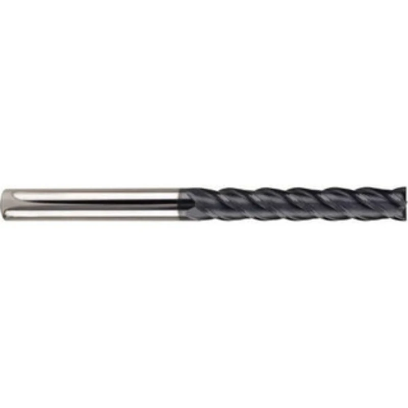 KYOCERA SGS 6mm, 25mm LOC, 6mm Shank Diam, 75mm OAL, 4 Flute, Solid Carbide Square End Mill Single End, AlTiN Finish,...