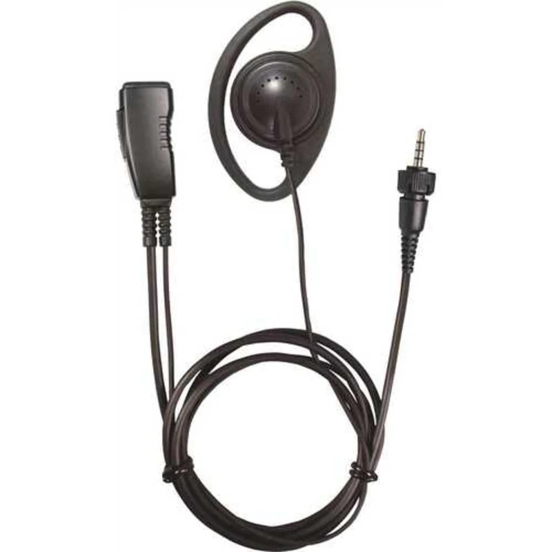 Kenwood Pro-Grade Lapel Microphone with D-Ring
