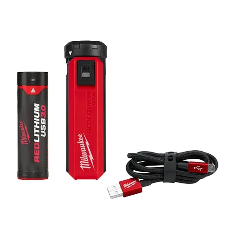 Kit de source d'alimentation - Kit de chargeur USB et de source d'alimentation portable Milwaukee REDLITHIUM, 48-59-2013