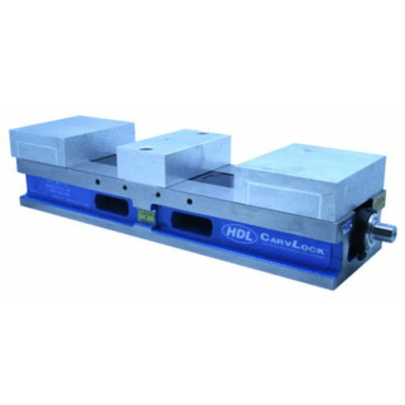 Kurt 6 HDL AngLock Manual Vise (Metric) with Aluminum Jaw Kit - HDLM6AL