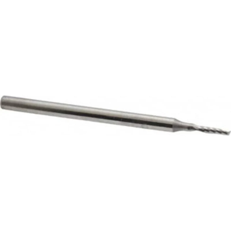 LMT Onsrud LP 1/16 Diam RH Solid Carbide 1-Flute Single Edge Upcut Spiral Router Bit Uncoated, 1/4 LOC, 1/8 Shank Dia...
