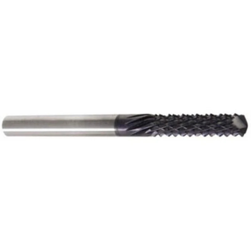 LMT Onsrud LP 1/2 Diam, 1-1/8 LOC, 1/2 Shank Diam, Burr-End Diamond-Pattern Router Bit Solid Carbide, 12.70 Finish, 3...