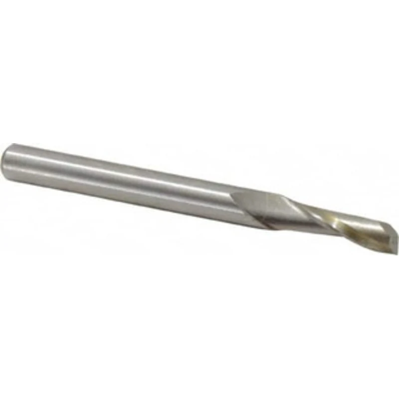 LMT Onsrud LP 1/4 Diam RH High Speed Steel 1-Flute Single Edge Upcut Spiral Router Bit Uncoated, 3/4 LOC, 1/4 Shank D...