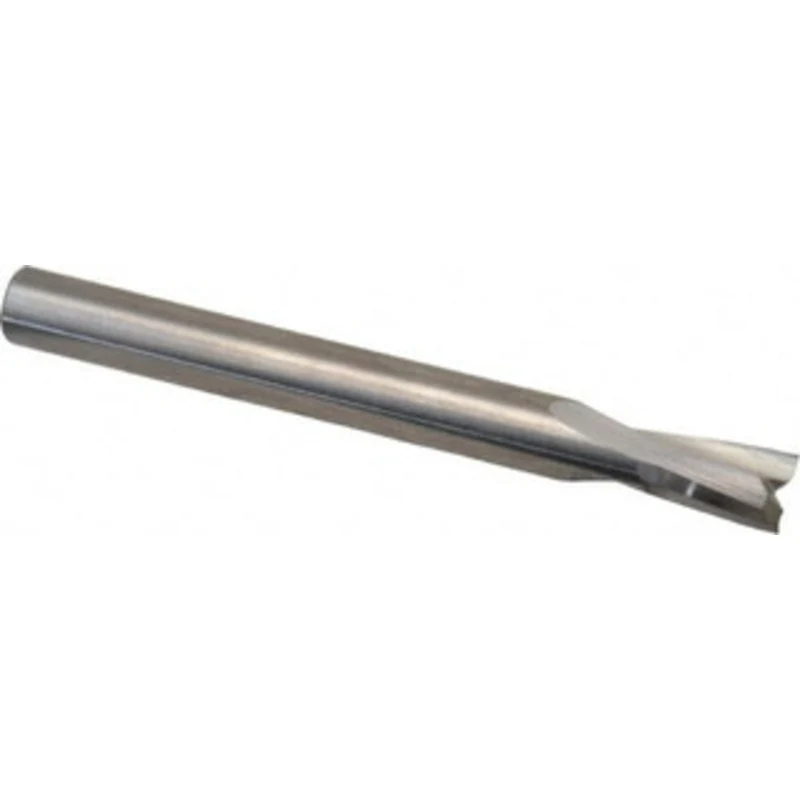 LMT Onsrud LP 1/4 Diam RH Solid Carbide 2-Flute Double Edge Upcut Spiral Router Bit Uncoated, 3/8 LOC, 1/4 Shank Diam...