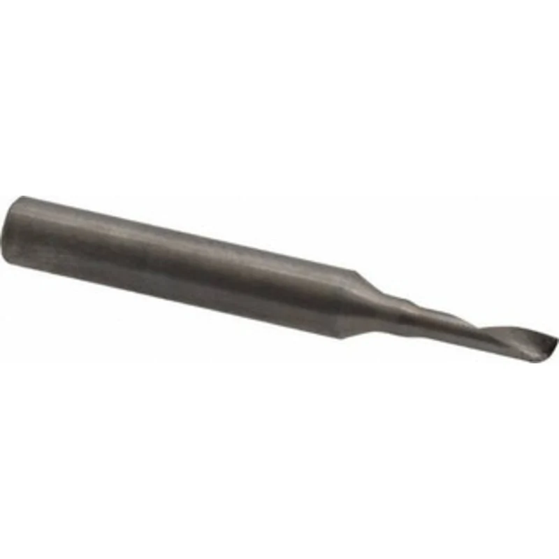LMT Onsrud LP 1/8 Diam RH Solid Carbide 1-Flute Single Edge Upcut Spiral Router Bit Uncoated, 1/2 LOC, 1/4 Shank Diam...