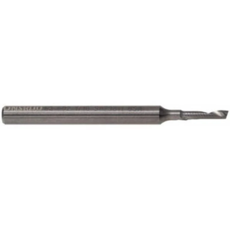 LMT Onsrud LP 21/64 Diam RH Solid Carbide 1-Flute Single Edge Upcut Spiral Router Bit Uncoated, 3/4 LOC, 1/2 Shank Di...