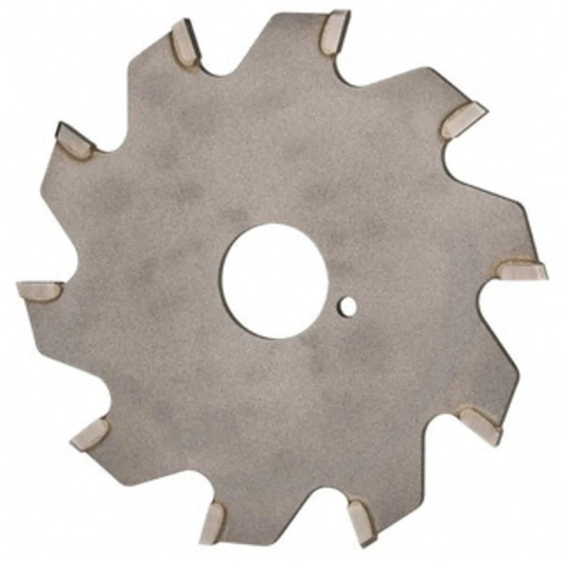LMT Onsrud LP 3 x 0.095, 5/8 Arbor, 10-Tooth Carbide-Tipped Slitting & Slotting Saw Uncoated, RH Cut, Straight Teeth,...