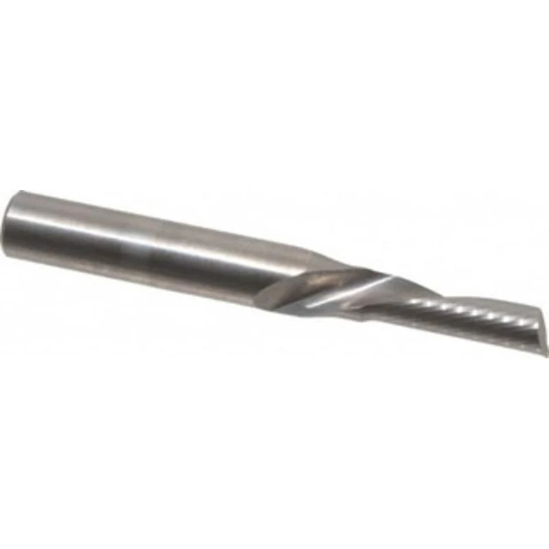 LMT Onsrud LP 3/16 Diam RH Solid Carbide 1-Flute Single Edge Downcut Spiral Router Bit Uncoated, 5/8 LOC, 1/4 Shank D...