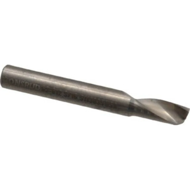 LMT Onsrud LP 3/16 Diam RH Solid Carbide 1-Flute Single Edge Upcut Spiral Router Bit Uncoated, 3/8 LOC, 3/16 Shank Di...