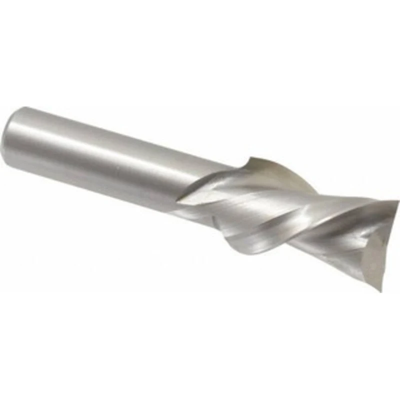 LMT Onsrud LP 3/4 Diam RH High Speed Steel 2-Flute Double Edge Downcut Spiral Router Bit Uncoated, 1-1/4 LOC, 1/2 Sha...