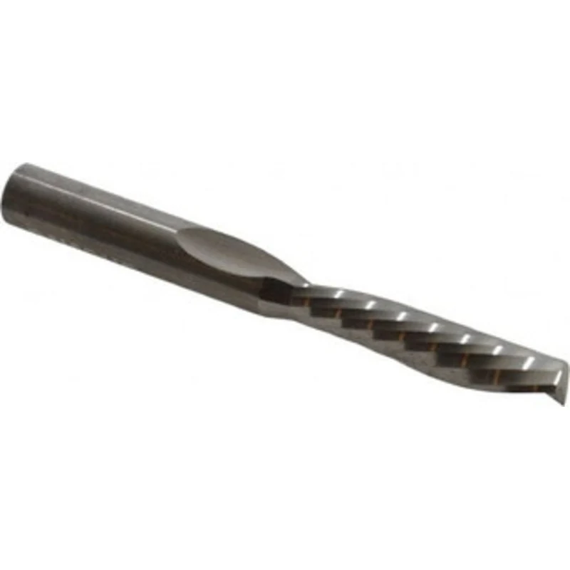 LMT Onsrud LP 3/8 Diam RH Solid Carbide 1-Flute Single Edge Downcut Spiral Router Bit Uncoated, 1-5/8 LOC, 3/8 Shank ...