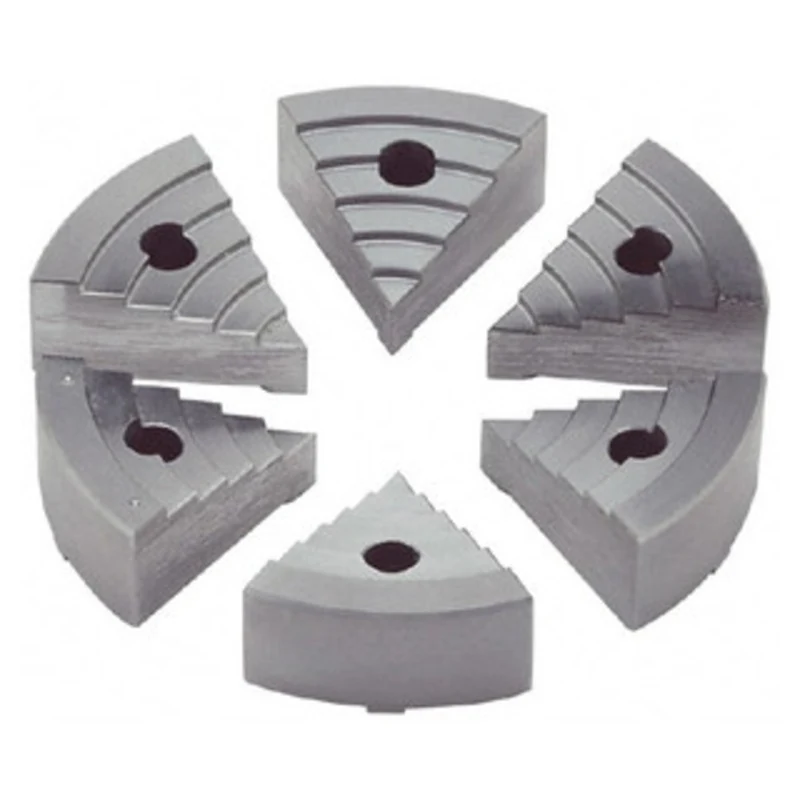 Lathe Chuck Jaws, Set of 6, External Chucking - 70-252-2