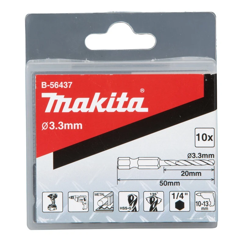 MAKITA ACCESSORY SET B 4.0mm DRV150