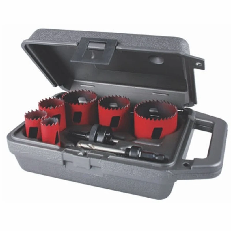 MK Morse MHS02E Holesaw BIm MHS Kit Elec 9 pc.