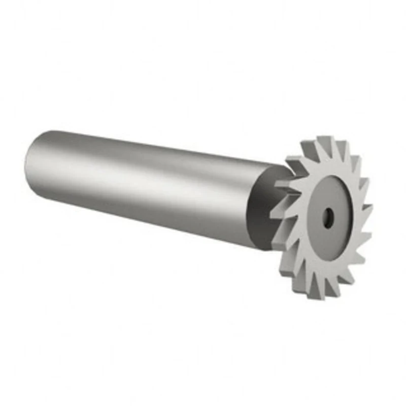 Made in USA 1 Cut Diam, 9/64 Cut Width, 1/2 Shank, Straight-Tooth Woodruff Keyseat Cutter High Speed Steel, Uncoated,...