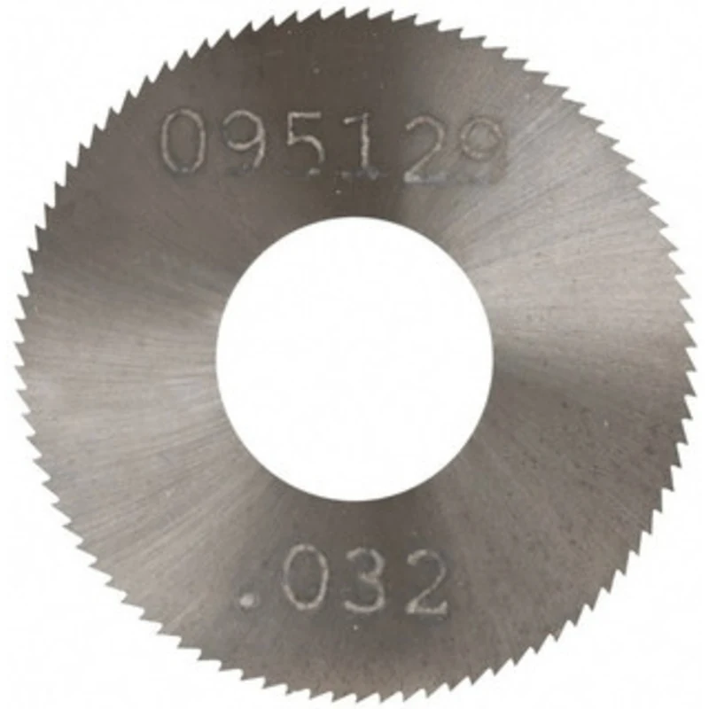 Made in USA 1 Diam x 0.032 Blade Thickness, 3/8 Arbor Hole Diam, 98 Teeth, Solid Carbide Jewelers Saw Uncoated TUNS86...