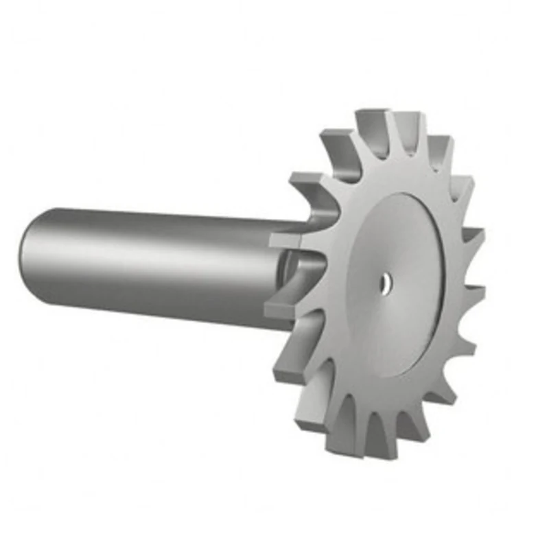 Made in USA 1-1/2 Cut Diam, 3/16 Cut Width, 1/2 Shank, Straight-Tooth Woodruff Keyseat Cutter High Speed Steel, Uncoa...