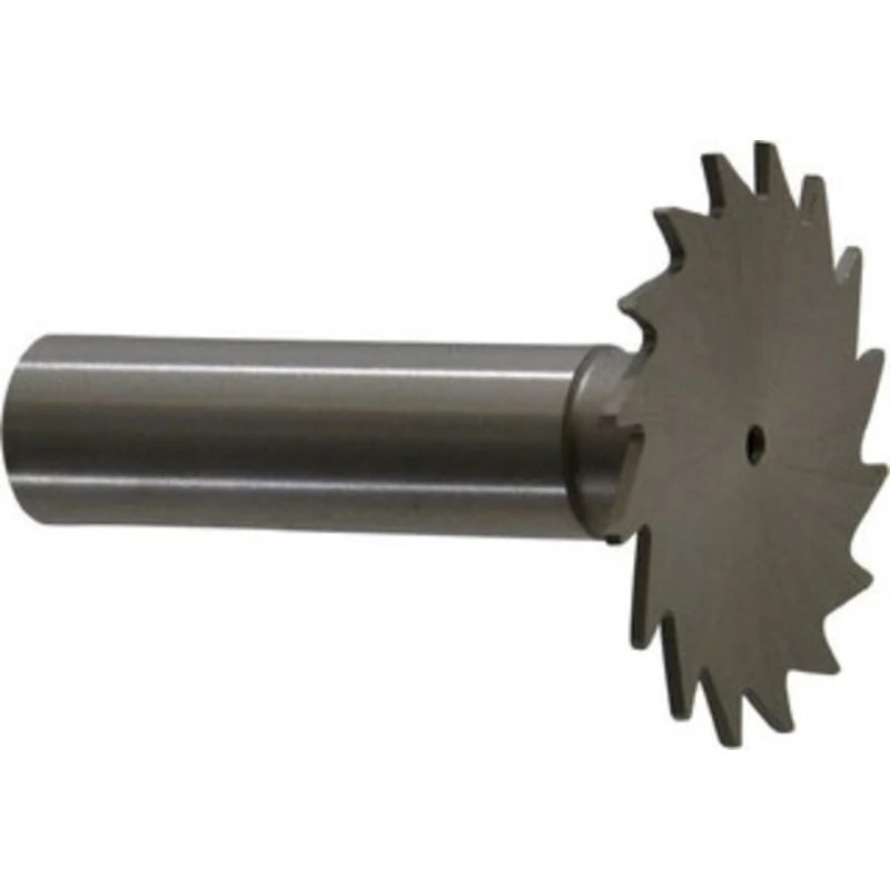 Made in USA 1-1/2 Cut Diam, 3/64 Cut Width, 1/2 Shank, Straight-Tooth Woodruff Keyseat Cutter High Speed Steel, Uncoa...