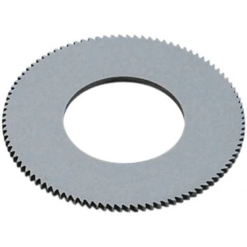 Made in USA 1-1/2 Diam x 0.02 Blade Thickness, 1/2 Arbor Hole Diam, 130 Teeth, Solid Carbide, Jewelers Saw Uncoated 1...