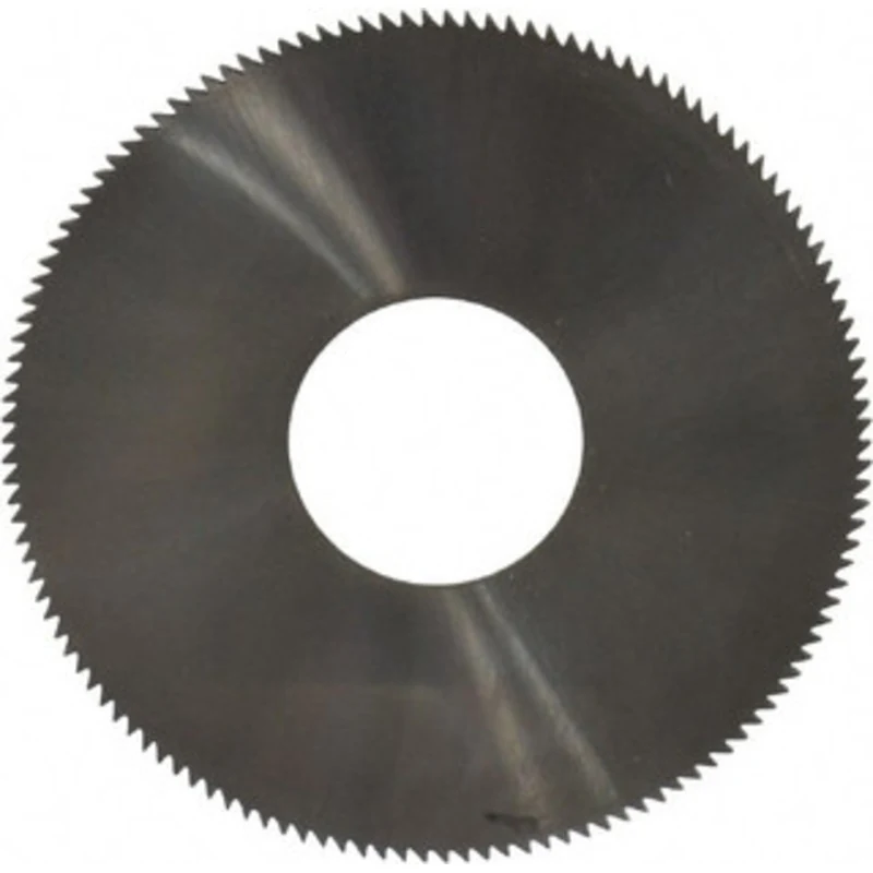 Made in USA 1-1/2 Diam x 0.032 Blade Thickness, 1/2 Arbor Hole Diam, 130 Teeth, Solid Carbide, Jewelers Saw Uncoated ...