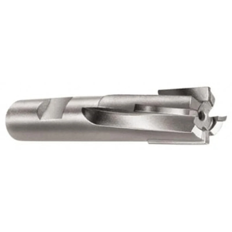 Made in USA 1-1/2, 1-1/2 LOC, 1-1/4 Shank Diam, 4-1/2 OAL, 4 Flute, Carbide-Tipped Square End Mill Single End, Uncoat...