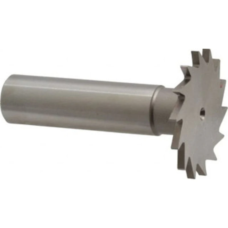 Made in USA 1-1/4 Cut Diam, 5/64 Cut Width, 1/2 Shank, Straight-Tooth Woodruff Keyseat Cutter High Speed Steel, Uncoa...