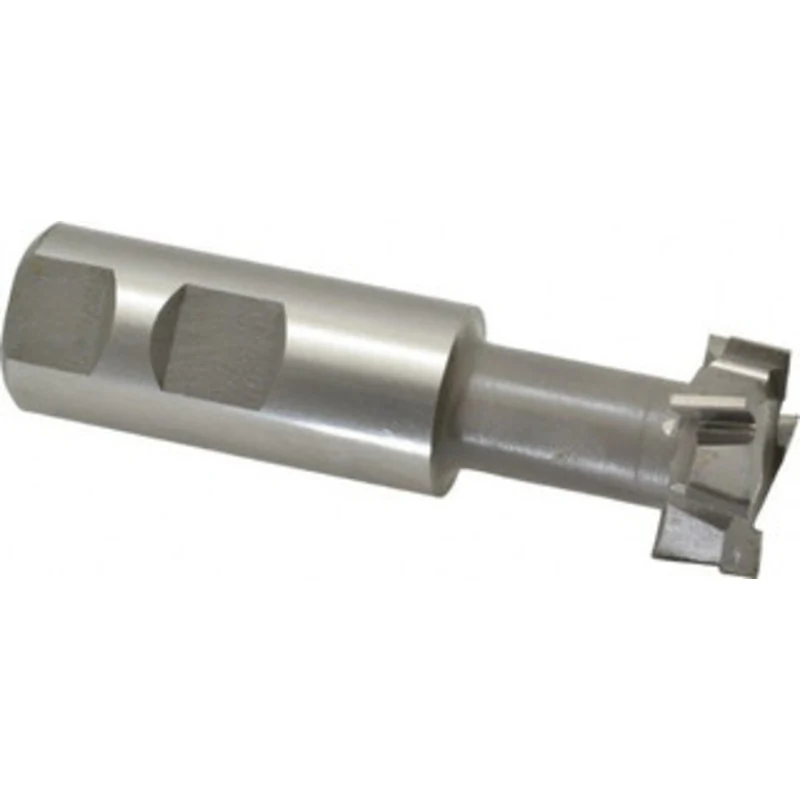 Made in USA 1-1/4 Diam, 31/64 Wide, Cobalt T-Slot Cutter 21/32 Neck Diam, 1 Shank Diam, 2-15/16 Shank Length, 3-15/16...
