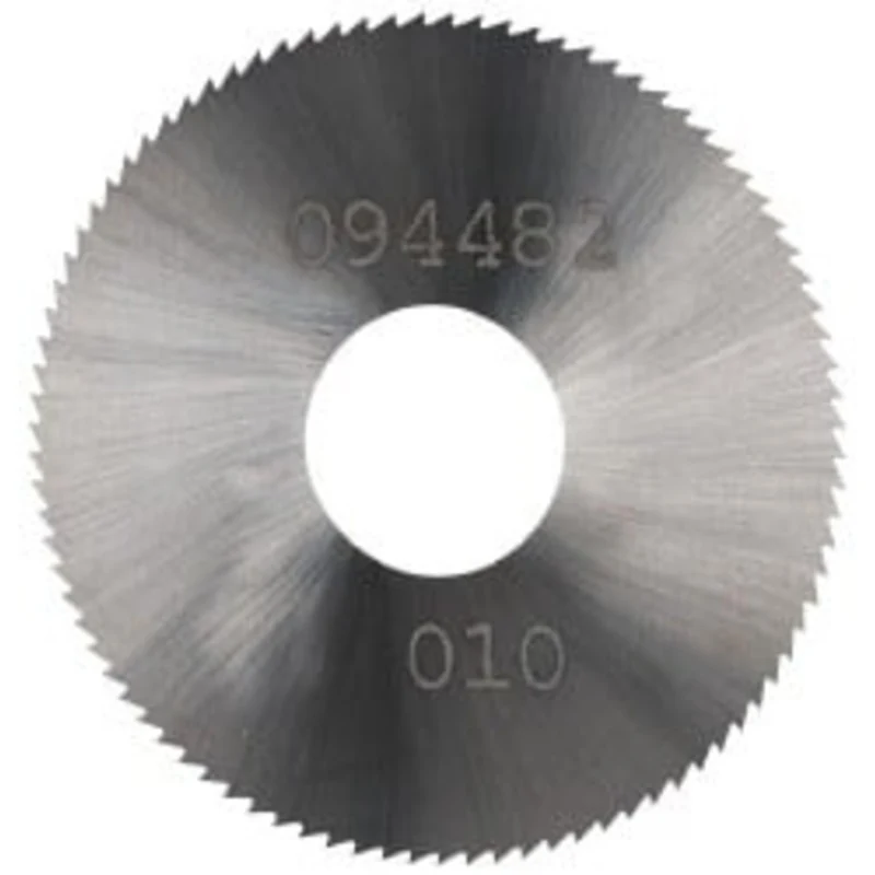 Made in USA 1-1/4 x 0.0313, 3/8 Arbor, 24-Tooth Solid Carbide Slitting & Slotting Saw Uncoated, RH Cut, Straight Teet...