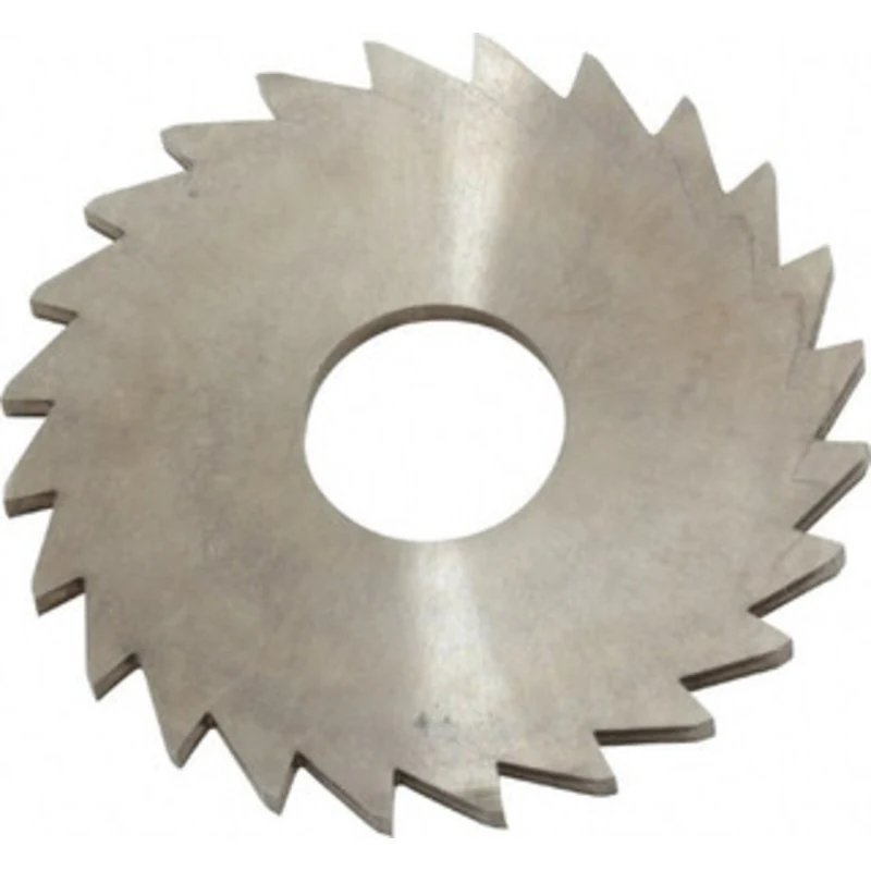Made in USA 1-1/4 x 1/16, 3/8 Arbor, 24-Tooth Solid Carbide Slitting & Slotting Saw Uncoated, RH Cut, Straight Teeth,...