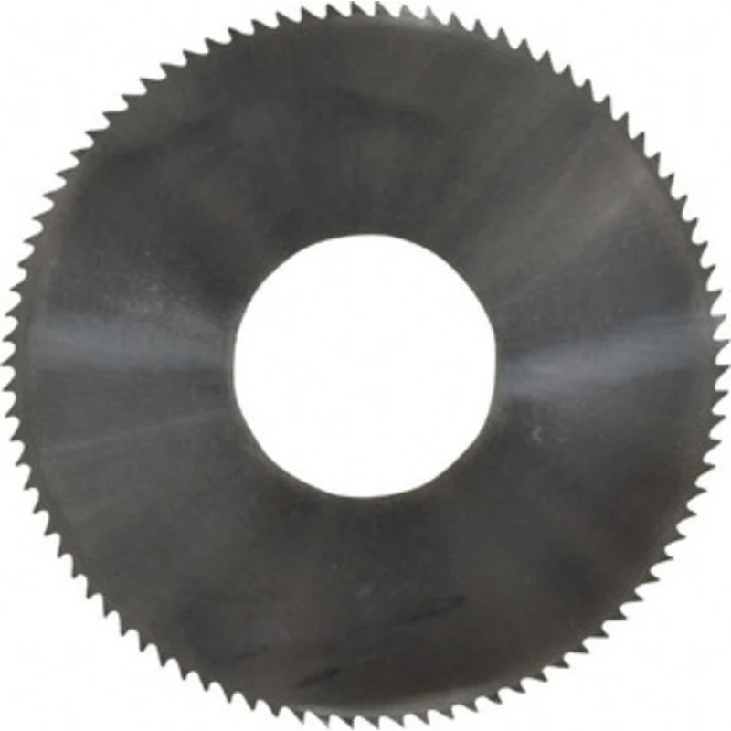 Made in USA 1-3/4 x 0.016, 5/8 Arbor, 90-Tooth Solid Carbide Slitting & Slotting Saw Straight Teeth, Concave Ground X...