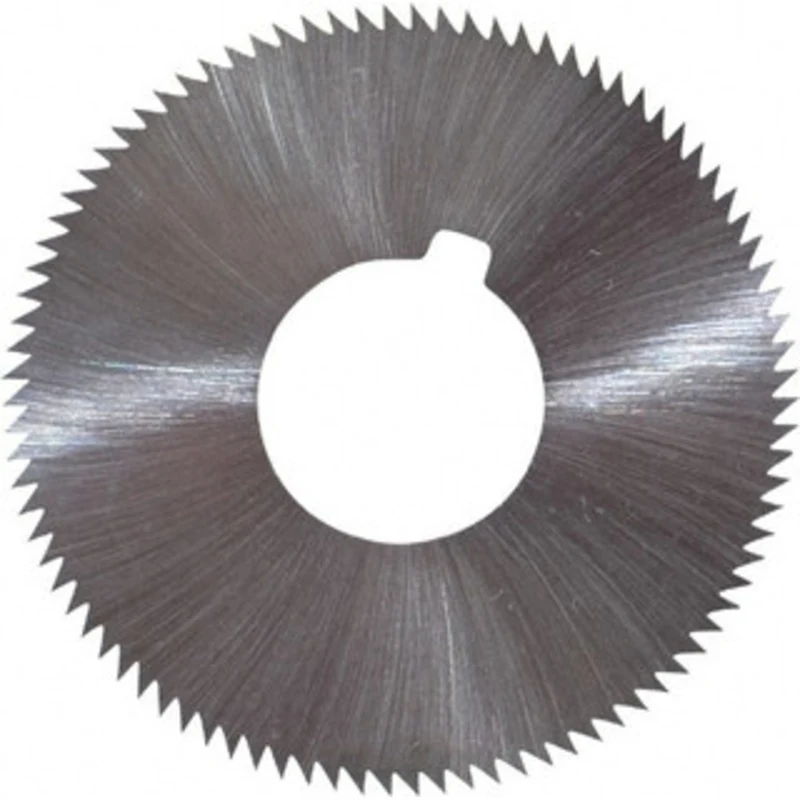Made in USA 1-3/4 x 0.032, 5/8 Arbor, 90-Tooth High Speed Steel Slitting & Slotting Saw Uncoated, RH Cut, Straight Te...