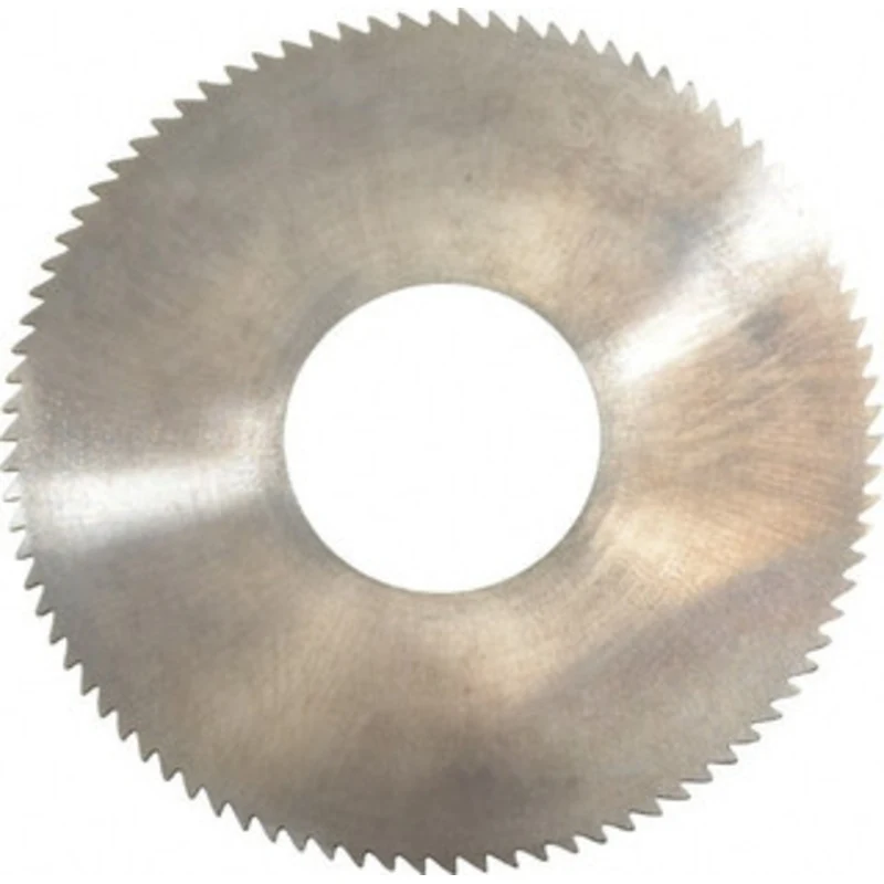 Made in USA 1-3/4 x 0.032, 5/8 Arbor, 90-Tooth Solid Carbide Slitting & Slotting Saw Straight Teeth, Concave Ground X...