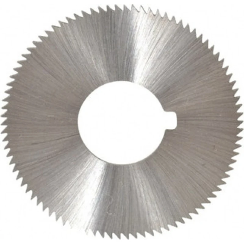 Made in USA 1-3/4 x 0.036, 5/8 Arbor, 90-Tooth High Speed Steel Slitting & Slotting Saw Uncoated, RH Cut, Straight Te...