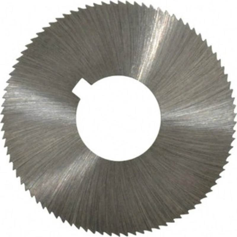 Made in USA 1-3/4 x 0.045, 5/8 Arbor, 90-Tooth High Speed Steel Slitting & Slotting Saw Uncoated, RH Cut, Straight Te...