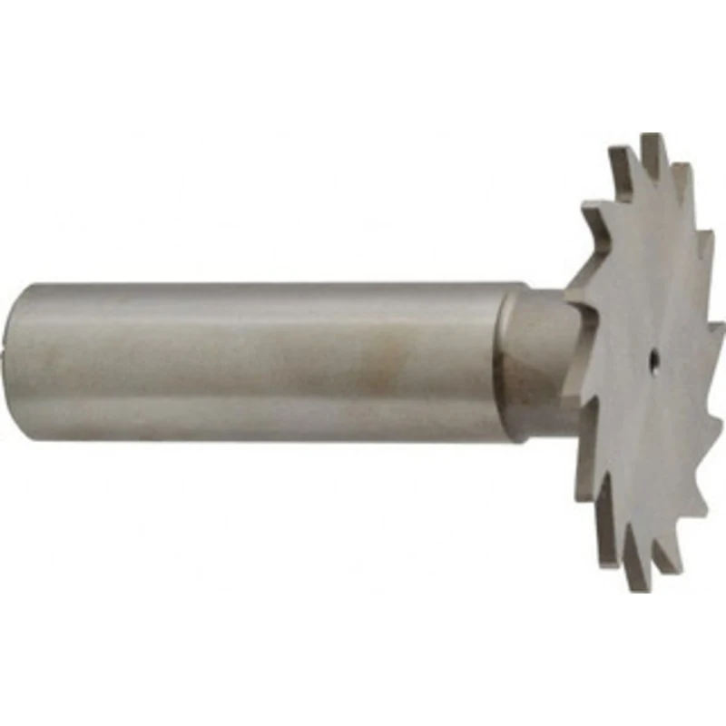 Made in USA 1-3/8 Cut Diam, 1/16 Cut Width, 1/2 Shank, Straight-Tooth Woodruff Keyseat Cutter High Speed Steel, Uncoa...