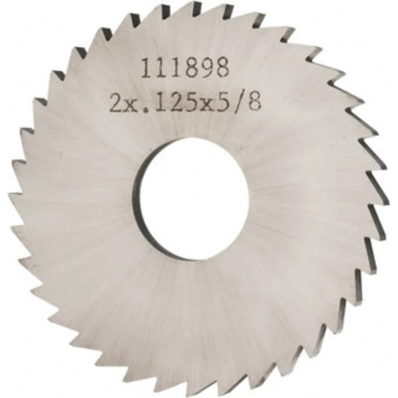 Made in USA 2 x 1/8, 5/8 Arbor, 36-Tooth Solid Carbide Slitting & Slotting Saw Straight Teeth, Concave Ground XSPEC15...