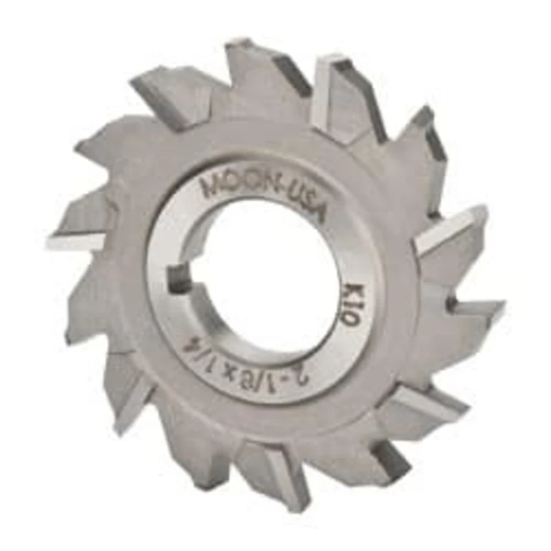 Made in USA 2-1/8 Diam x 1/4 Face Width Staggered Tooth Side Milling Cutter 3/4 Arbor Hole, High Speed Steel, Uncoate...