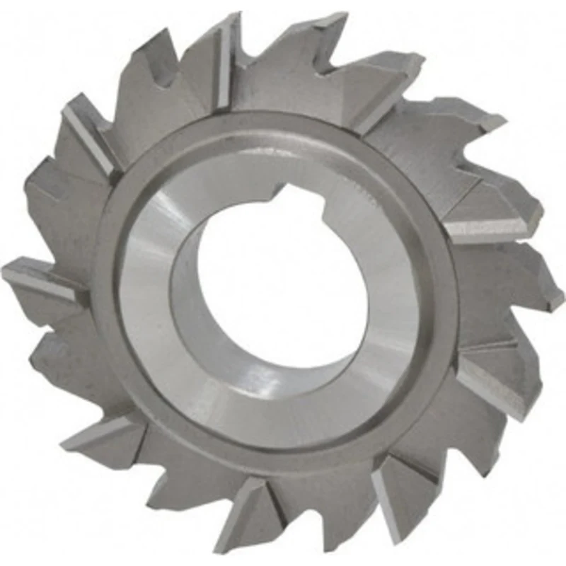 Made in USA 2-3/4 Diam x 1/2 Face Width Staggered Tooth Side Milling Cutter 1 Arbor Hole, High Speed Steel, Uncoated,...